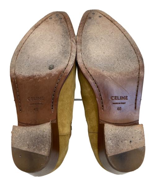 CELINE（セリーヌ）CELINE (セリーヌ) サイドゴアブーツ ブラウン サイズ:25の古着・服飾アイテム