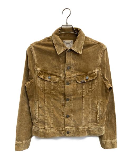 POLO RALPH LAUREN（ポロ・ラルフローレン）POLO RALPH LAUREN (ポロ・ラルフローレン) コーデュロイジャケット ブラウン サイズ:Sの古着・服飾アイテム