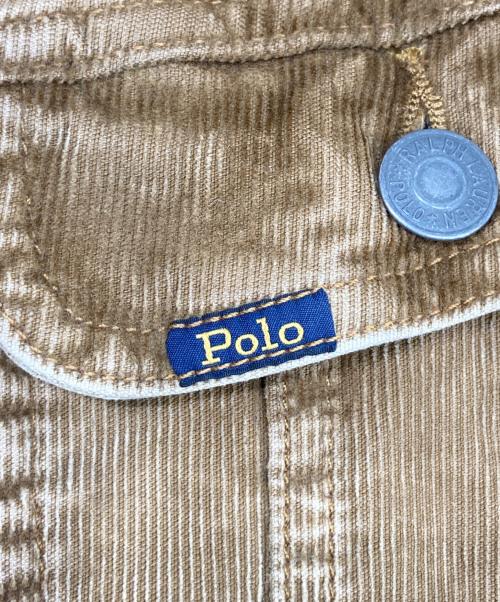 POLO RALPH LAUREN（ポロ・ラルフローレン）POLO RALPH LAUREN (ポロ・ラルフローレン) コーデュロイジャケット ブラウン サイズ:Sの古着・服飾アイテム