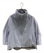 ANAYIアナイ）の古着「ジップウールジャケット」｜スカイブルー