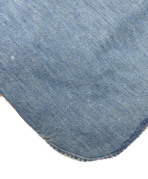 BIG JOHN（ビッグジョン）BIG JOHN (ビッグジョン) FRAMeWORK (フレームワーク) BIGデニムシャツ インディゴ サイズ:F 未使用品の古着・服飾アイテム