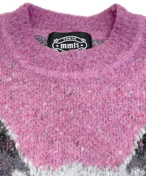 MMTS（マミタス）mmts (マミタス) ニット ピンク サイズ:Lの古着・服飾アイテム
