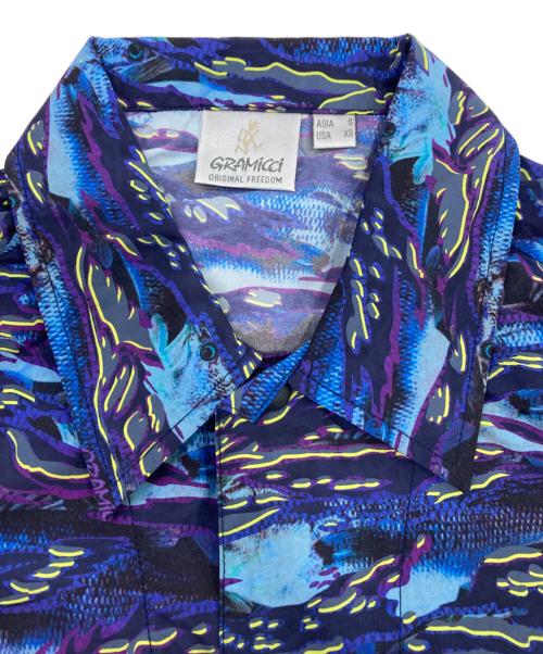 GRAMICCI（グラミチ）GRAMICCI (グラミチ) シャツジャケット ブルー サイズ:Sの古着・服飾アイテム
