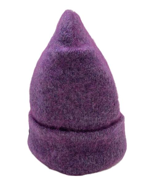 SUPREME（シュプリーム）Supreme (シュプリーム) ニット帽 パープルの古着・服飾アイテム