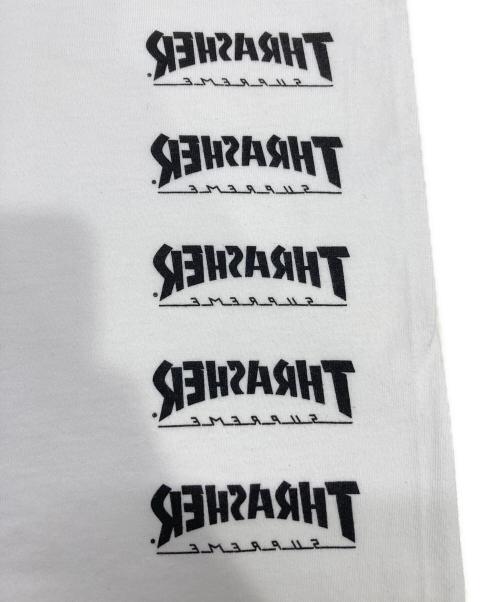 SUPREME（シュプリーム）SUPREME (シュプリーム) THRASHER (スラッシャー) Back Tail Tee ホワイト サイズ:Mの古着・服飾アイテム