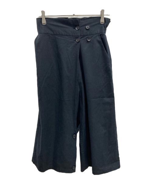 JUN OKAMOTO（ジュンオカモト）JUN OKAMOTO (ジュンオカモト) 羊飼いの邪魔をする風のようなパンツ ブラック サイズ:Fの古着・服飾アイテム