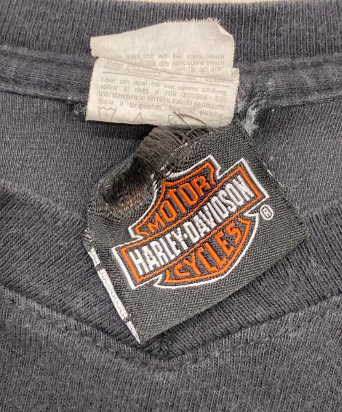 HARLEY-DAVIDSON（ハーレーダビッドソン）HARLEY-DAVIDSON (ハーレーダビッドソン) プリントTシャツ ブラック サイズ:Lの古着・服飾アイテム