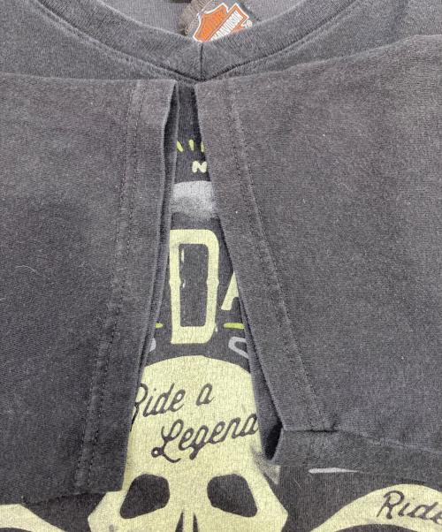 HARLEY-DAVIDSON（ハーレーダビッドソン）HARLEY-DAVIDSON (ハーレーダビッドソン) プリントTシャツ ブラック サイズ:Lの古着・服飾アイテム