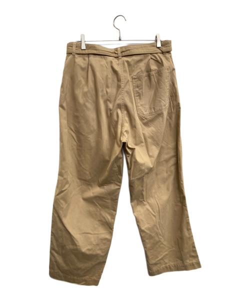 Graphpaper（グラフペーパー）Graphpaper (グラフペーパー) Military Cloth Belted Pants ベージュ サイズ:2の古着・服飾アイテム