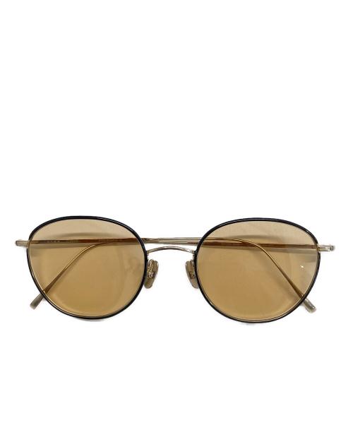 金子眼鏡（カネコガンキョウ）金子眼鏡 (カネコガンキョウ) サングラス ゴールド サイズ:54ロ22-153の古着・服飾アイテム