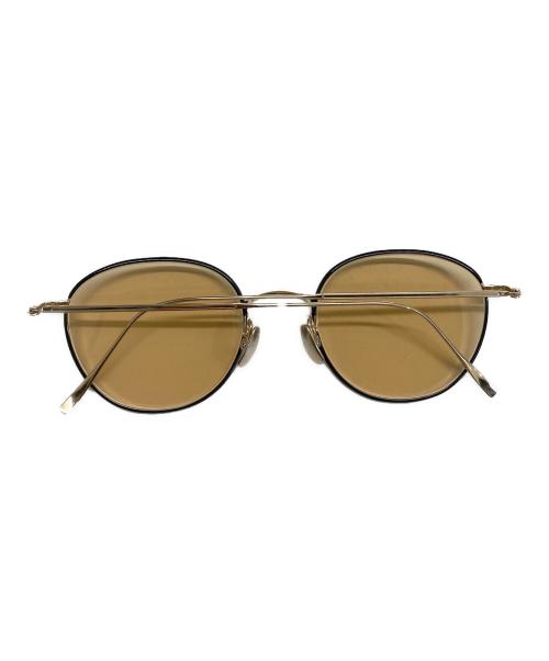 金子眼鏡（カネコガンキョウ）金子眼鏡 (カネコガンキョウ) サングラス ゴールド サイズ:54ロ22-153の古着・服飾アイテム