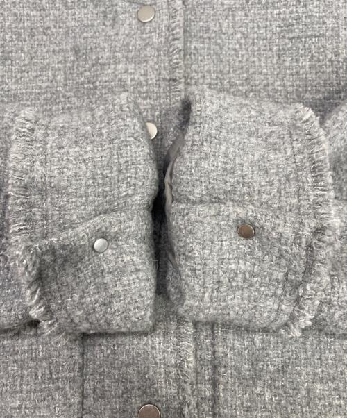 BEAUTY&YOUTH（ビューティーアンドユース）BEAUTY&YOUTH (ビューティーアンドユース) ツイードジャケット グレー サイズ:Sの古着・服飾アイテム