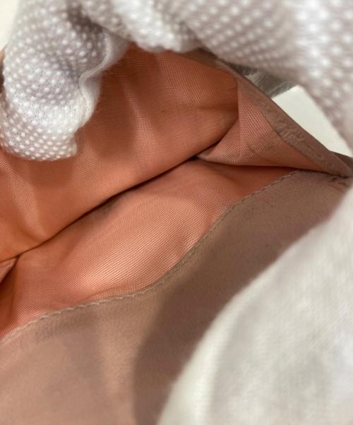 MIU MIU（ミュウミュウ）MIU MIU (ミュウミュウ) マテラッセレザー コンパクトウォレット ピンクの古着・服飾アイテム