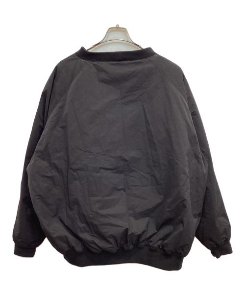 TAION（タイオン）TAION (タイオン) リバーシブルダウンプルオーバーパーカー ブラック サイズ:L(ASIA)・Ⅿ(USA/EU)の古着・服飾アイテム