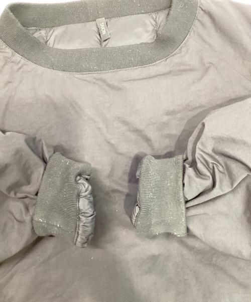 TAION（タイオン）TAION (タイオン) リバーシブルダウンプルオーバーパーカー ブラック サイズ:L(ASIA)・Ⅿ(USA/EU)の古着・服飾アイテム