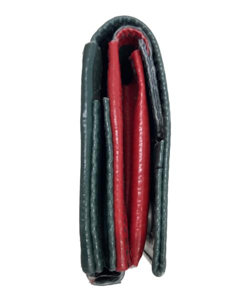 FREITAG（フライターグ）FREITAG (フライターグ) 財布 グリーン×レッドの古着・服飾アイテム