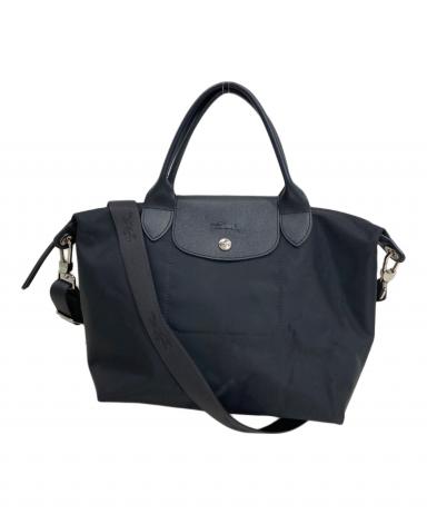 中古・古着通販】LONGCHAMP (ロンシャン) ショルダーバッグ ブラック