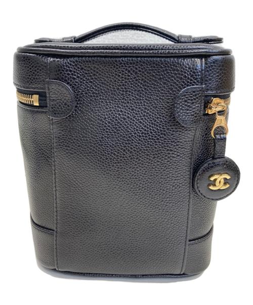 CHANEL（シャネル）CHANEL (シャネル) バニティバッグ ブラックの古着・服飾アイテム