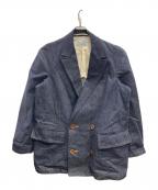 KOLORカラー）の古着「13oz DENIM W BIG JACKET」｜インディゴ