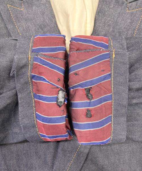 KOLOR（カラー）KOLOR (カラー) 13oz DENIM W BIG JACKET インディゴ サイズ:２の古着・服飾アイテム