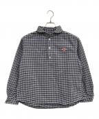 DANTONダントン）の古着「プルオーバーシャツ」｜ネイビー