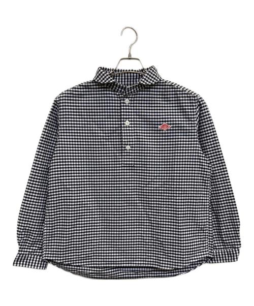 DANTON（ダントン）DANTON (ダントン) プルオーバーシャツ ネイビー サイズ:36の古着・服飾アイテム