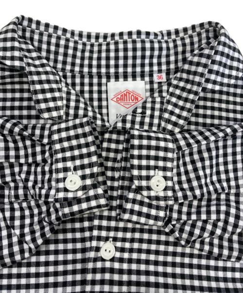 DANTON（ダントン）DANTON (ダントン) プルオーバーシャツ ネイビー サイズ:36の古着・服飾アイテム