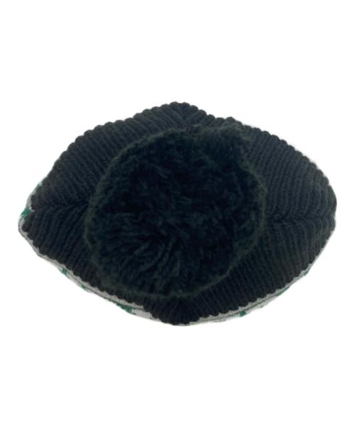 SUPREME（シュプリーム）SUPREME (シュプリーム) ニット帽 ブラックの古着・服飾アイテム