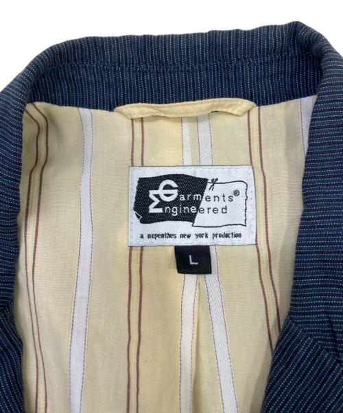 Engineered Garments（エンジニアドガーメンツ）Engineered Garments (エンジニアド ガーメンツ) テーラードジャケット ネイビー サイズ:Lの古着・服飾アイテム