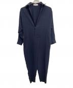 ENFOLDエンフォルド）の古着「オールインワン」｜ネイビー