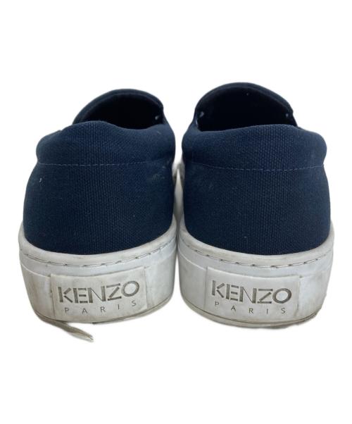 KENZO（ケンゾー）KENZO (ケンゾー) スリッポン ネイビー サイズ:43の古着・服飾アイテム