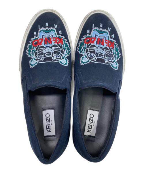 KENZO（ケンゾー）KENZO (ケンゾー) スリッポン ネイビー サイズ:43の古着・服飾アイテム