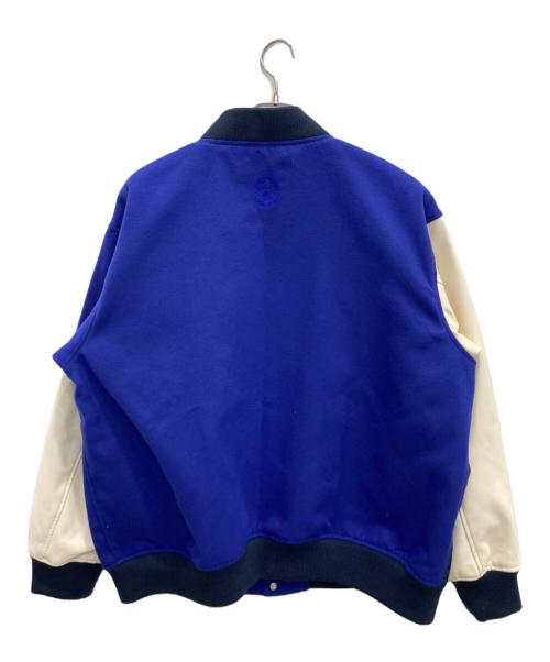 Paris Saint-Germain（パリサンジェルマン）PARIS SAINT-GERMAIN (パリサンジェルマン) PSG PLJ LAYRED VARSITY JK ブルー サイズ:Lの古着・服飾アイテム