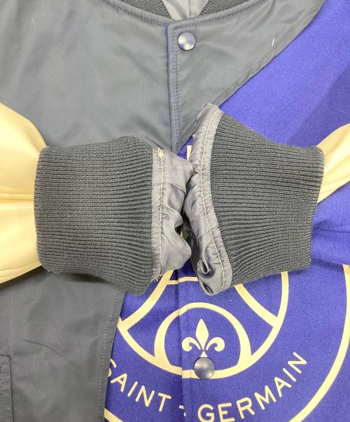 Paris Saint-Germain（パリサンジェルマン）PARIS SAINT-GERMAIN (パリサンジェルマン) PSG PLJ LAYRED VARSITY JK ブルー サイズ:Lの古着・服飾アイテム