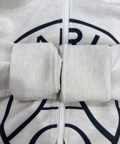 Paris Saint-Germain（パリサンジェルマン）PARIS SAINT-GERMAIN (パリサンジェルマン) ライトスウェット ジップパーカー ベージュ サイズ:Lの古着・服飾アイテム