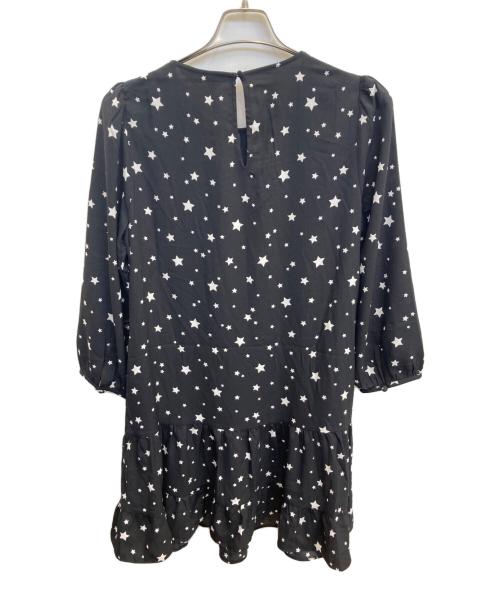 Kate Spade（ケイトスペード）Kate Spade (ケイトスペード) スター トス シフトドレス ブラック サイズ:M 165/88A 未使用品の古着・服飾アイテム
