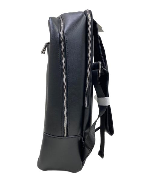 TK TAKEO KIKUCHI（ティーケー タケオキクチ）TK TAKEO KIKUCHI (ティーケー タケオキクチ) レザー調 スマートバックパック ブラック 未使用品の古着・服飾アイテム