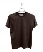 WALANCEワランス）の古着「オーガニックコットンTシャツ」｜ブラウン