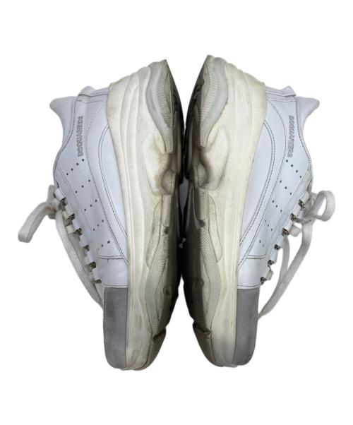 DSQUARED2（ディースクエアード）DSQUARED2 (ディースクエアード) スニーカー ホワイト サイズ:38の古着・服飾アイテム