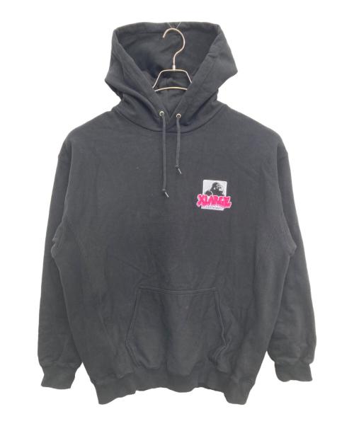 X-LARGE（エクストララージ）X-LARGE (エクストララージ) GRAFFITI PULLOVER HOODED SWEAT ブラック サイズ:Lの古着・服飾アイテム