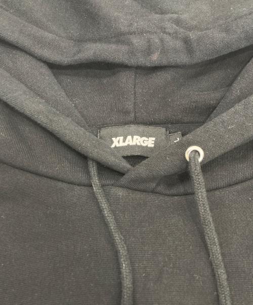 X-LARGE（エクストララージ）X-LARGE (エクストララージ) GRAFFITI PULLOVER HOODED SWEAT ブラック サイズ:Lの古着・服飾アイテム
