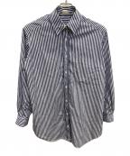 MUSE de Deuxieme Classeミューズ ドゥーズィエム クラス）の古着「ストライプシャツ」｜ネイビー