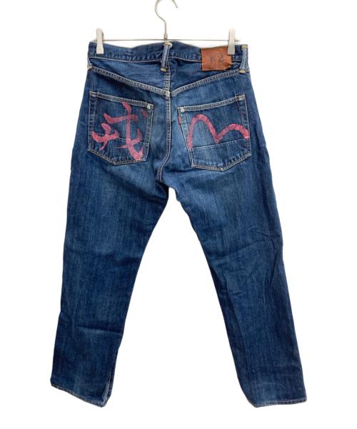 YAMANE EVISU（ヤマネ エヴィス）YAMANE EVISU (ヤマネ エヴィス) デニムパンツ インディゴ サイズ:W32L35の古着・服飾アイテム