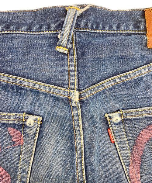 YAMANE EVISU（ヤマネ エヴィス）YAMANE EVISU (ヤマネ エヴィス) デニムパンツ インディゴ サイズ:W32L35の古着・服飾アイテム