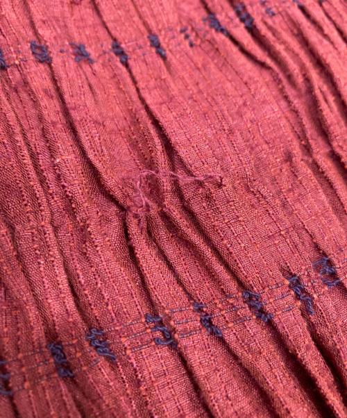 JURGEN LEHL（ヨーガンレール）JURGEN LEHL (ヨーガンレール) スカート レッド サイズ:Mの古着・服飾アイテム