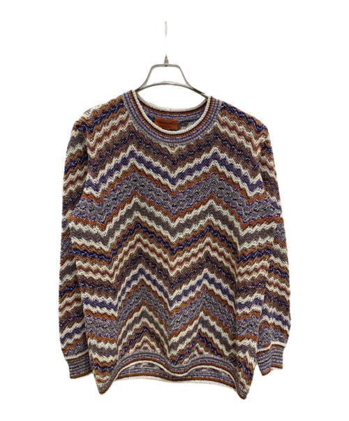 missoni（ミッソーニ）missoni (ミッソーニ) ニット ベージュ サイズ:表記無しの古着・服飾アイテム