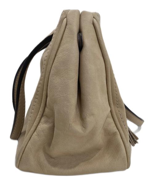 LOEWE（ロエベ）LOEWE (ロエベ) ハンドバッグ ベージュの古着・服飾アイテム