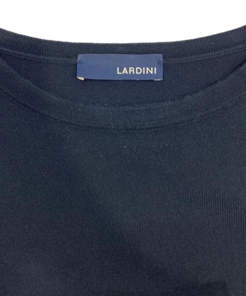LARDINI（ラルディーニ）LARDINI (ラルディーニ) 半袖ニット ネイビー サイズ:48の古着・服飾アイテム
