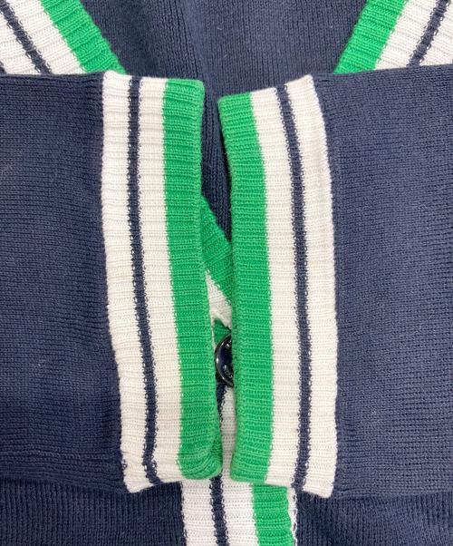 BURBERRY BLUE LABEL（バーバリーロンドンブルーレーベル）BURBERRY BLUE LABEL (バーバリーロンドンブルーレーベル) カーディガン ネイビー サイズ:38の古着・服飾アイテム