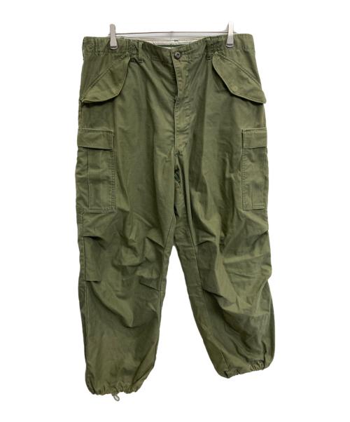 US ARMY（ユーエスアーミー）US ARMY (ユーエスアーミー) M-65 FIELD PANTS カーキ サイズ:LARGE-REGULARの古着・服飾アイテム